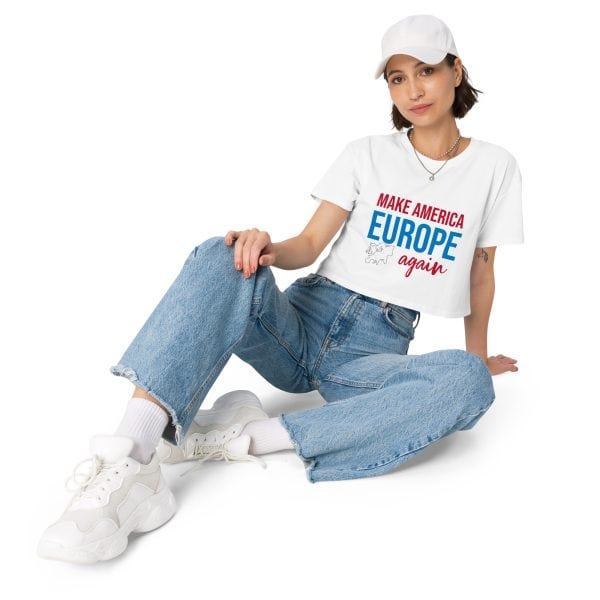 Make America small Europe again | Women’s crop top