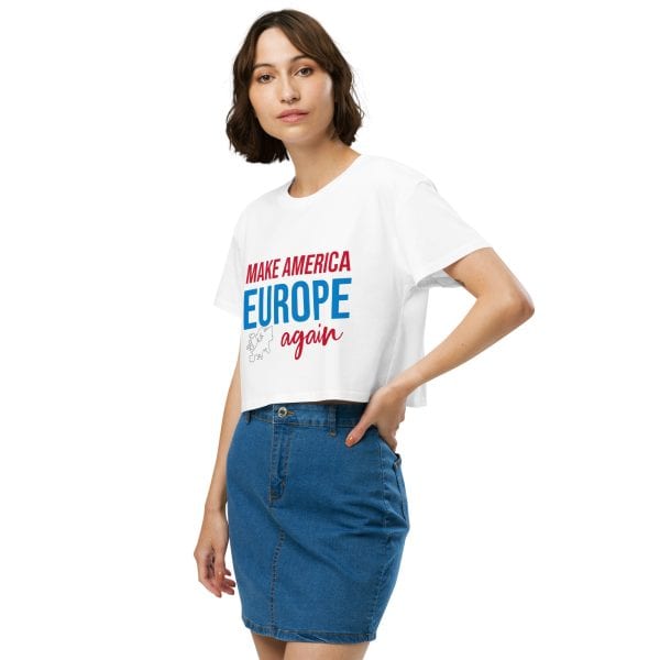 Make America small Europe again | Women’s crop top
