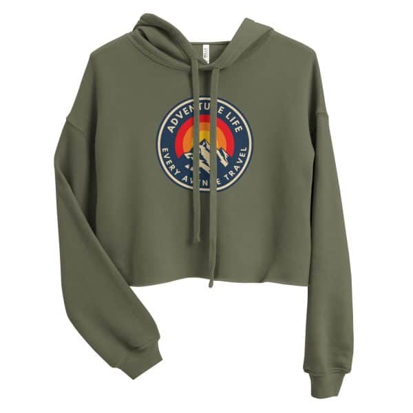 Adventure Life - Every Avenue Travel | Crop Hoodie