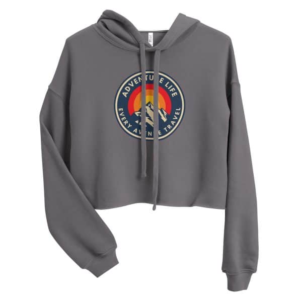 Adventure Life - Every Avenue Travel | Crop Hoodie