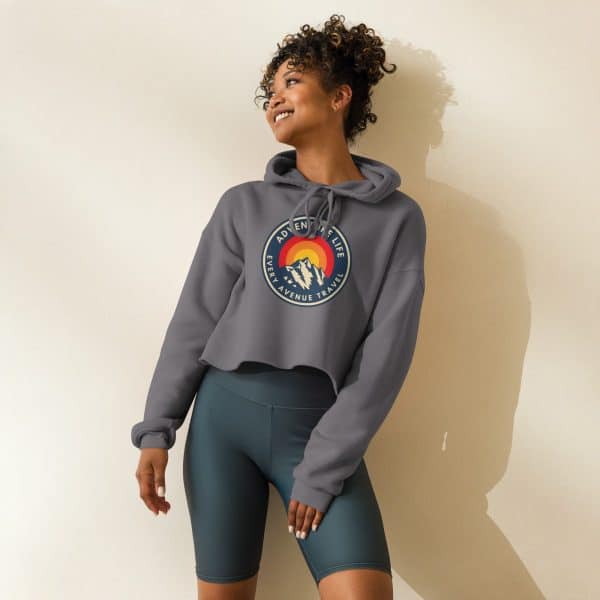 Adventure Life - Every Avenue Travel | Crop Hoodie