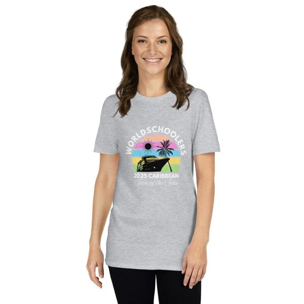 Icon of the Seas 2025 | White Font | Unisex T-Shirt