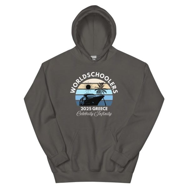 Greece 2025 | White Font | Unisex Hoodie