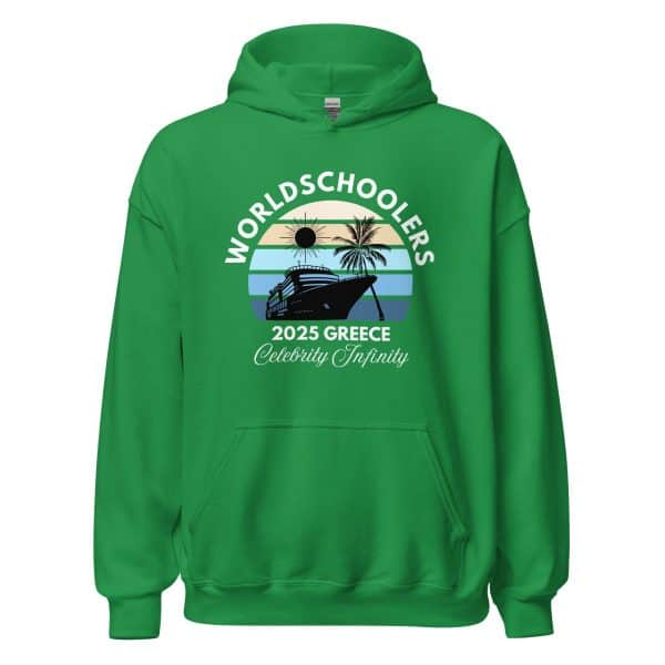 Greece 2025 | White Font | Unisex Hoodie
