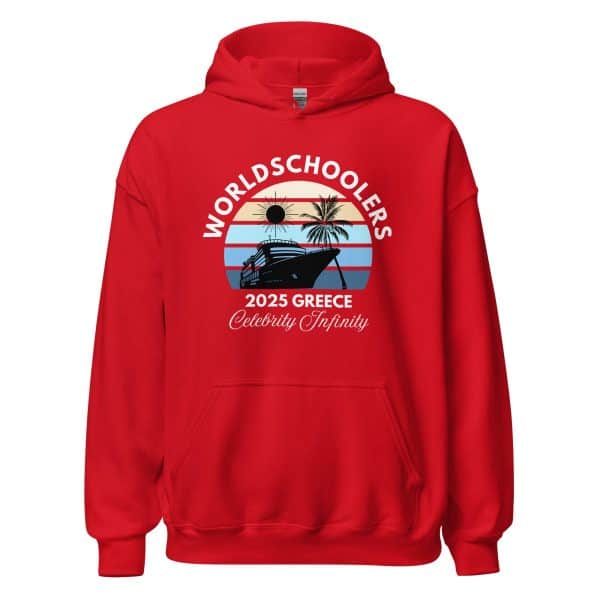 Greece 2025 | White Font | Unisex Hoodie
