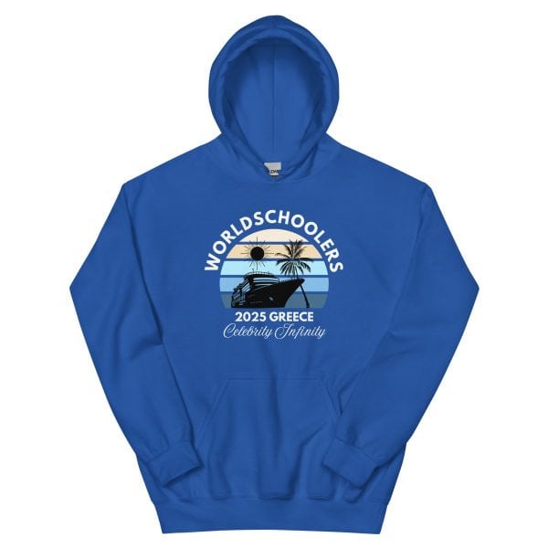 Greece 2025 | White Font | Unisex Hoodie