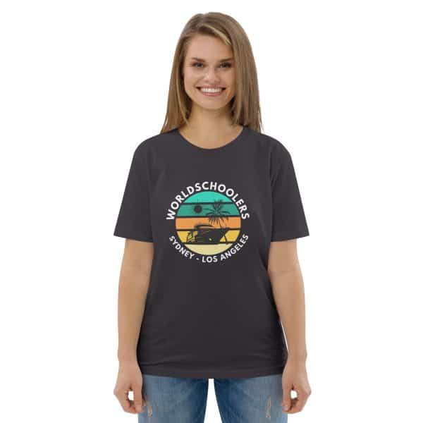 Royal Princess Transpacific | White Font | Unisex organic cotton t-shirt