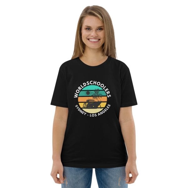 Royal Princess Transpacific | White Font | Unisex organic cotton t-shirt
