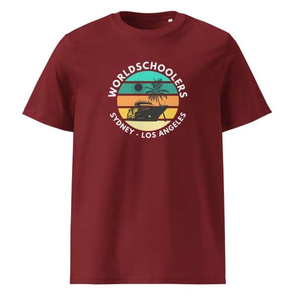 Royal Princess Transpacific | White Font | Unisex organic cotton t-shirt
