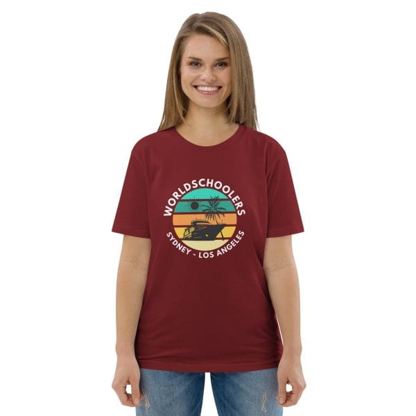 Royal Princess Transpacific | White Font | Unisex organic cotton t-shirt