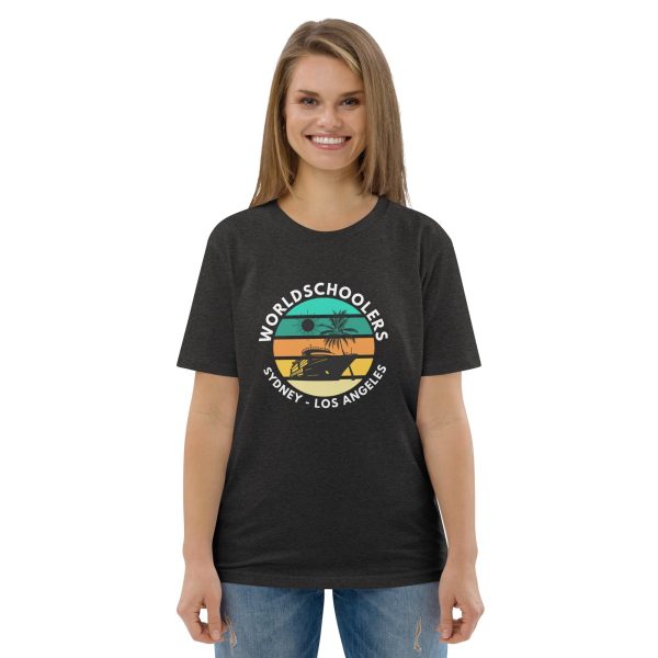 Royal Princess Transpacific | White Font | Unisex organic cotton t-shirt