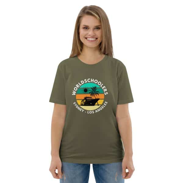 Royal Princess Transpacific | White Font | Unisex organic cotton t-shirt