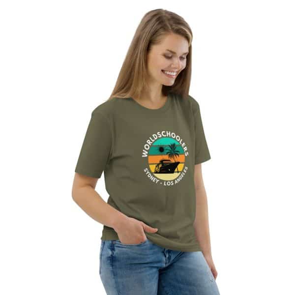 Royal Princess Transpacific | White Font | Unisex organic cotton t-shirt