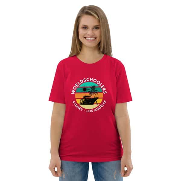 Royal Princess Transpacific | White Font | Unisex organic cotton t-shirt