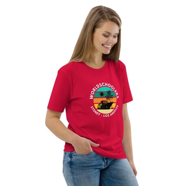 Royal Princess Transpacific | White Font | Unisex organic cotton t-shirt