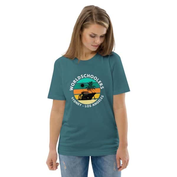 Royal Princess Transpacific | White Font | Unisex organic cotton t-shirt