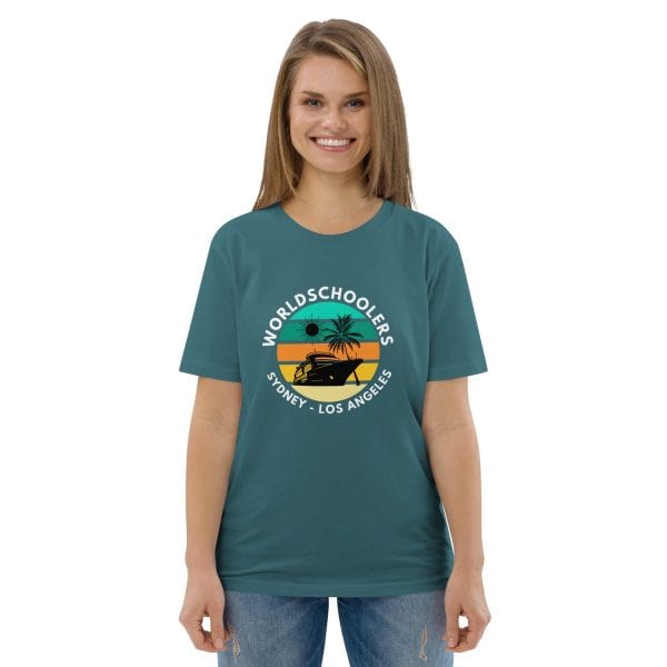 Royal Princess Transpacific | White Font | Unisex organic cotton t-shirt