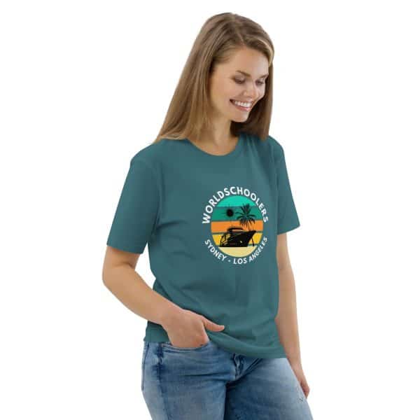 Royal Princess Transpacific | White Font | Unisex organic cotton t-shirt