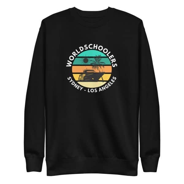 Royal Princess Transpacific | White Font | Unisex Premium Sweatshirt