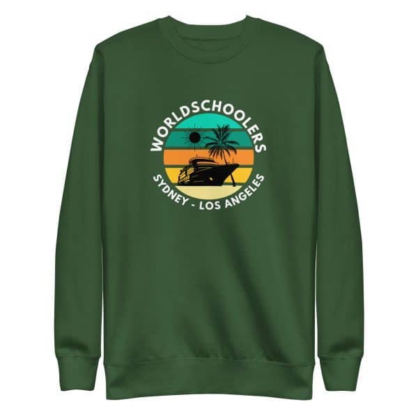 Royal Princess Transpacific | White Font | Unisex Premium Sweatshirt