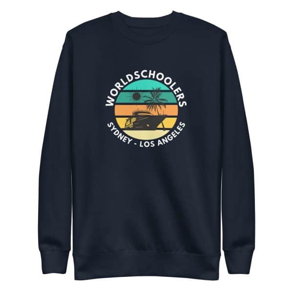 Royal Princess Transpacific | White Font | Unisex Premium Sweatshirt