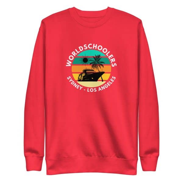 Royal Princess Transpacific | White Font | Unisex Premium Sweatshirt