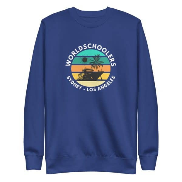 Royal Princess Transpacific | White Font | Unisex Premium Sweatshirt