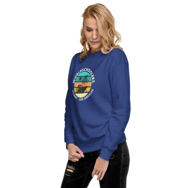 Royal Princess Transpacific | White Font | Unisex Premium Sweatshirt