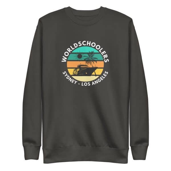 Royal Princess Transpacific | White Font | Unisex Premium Sweatshirt