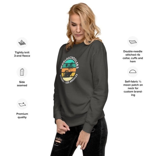 Royal Princess Transpacific | White Font | Unisex Premium Sweatshirt