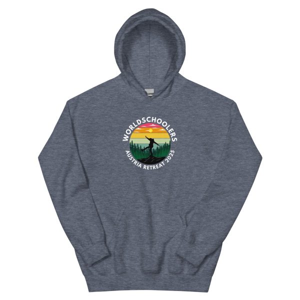 Austria 2025 | Official Kicking logo - White Font | Unisex Hoodie