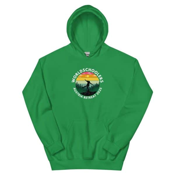 Austria 2025 | Official Kicking logo - White Font | Unisex Hoodie