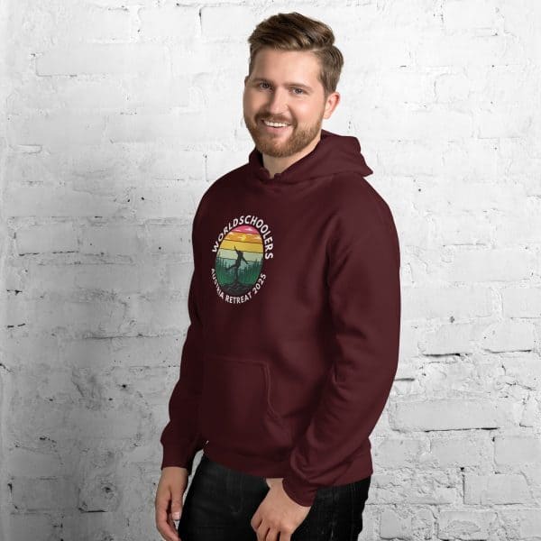 Austria 2025 | Official Kicking logo - White Font | Unisex Hoodie
