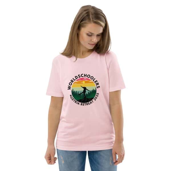 Austria 2025 | Official Kicking logo - Black Font | Unisex organic cotton t-shirt