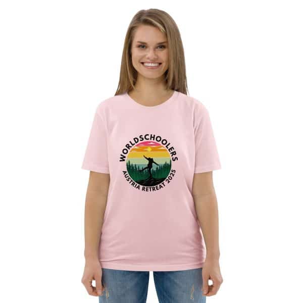 Austria 2025 | Official Kicking logo - Black Font | Unisex organic cotton t-shirt