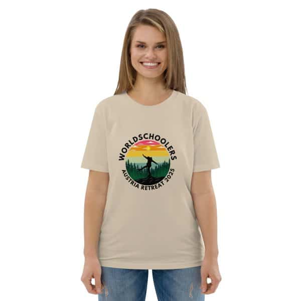 Austria 2025 | Official Kicking logo - Black Font | Unisex organic cotton t-shirt