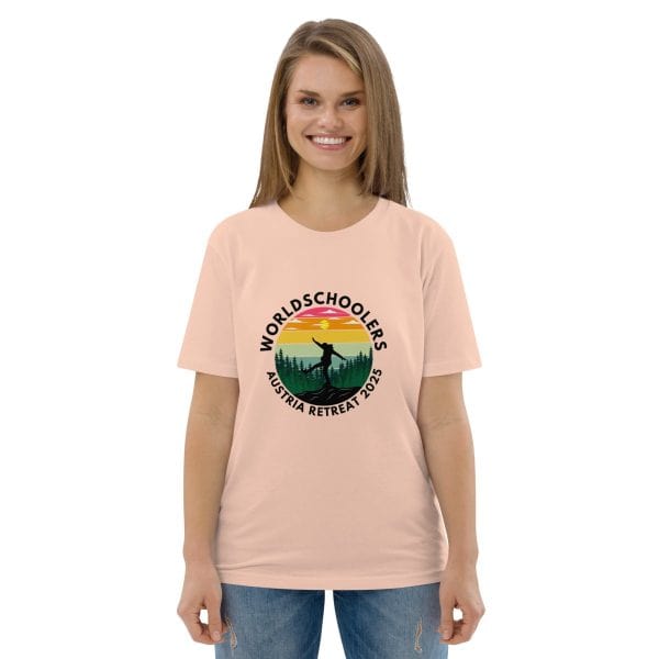 Austria 2025 | Official Kicking logo - Black Font | Unisex organic cotton t-shirt