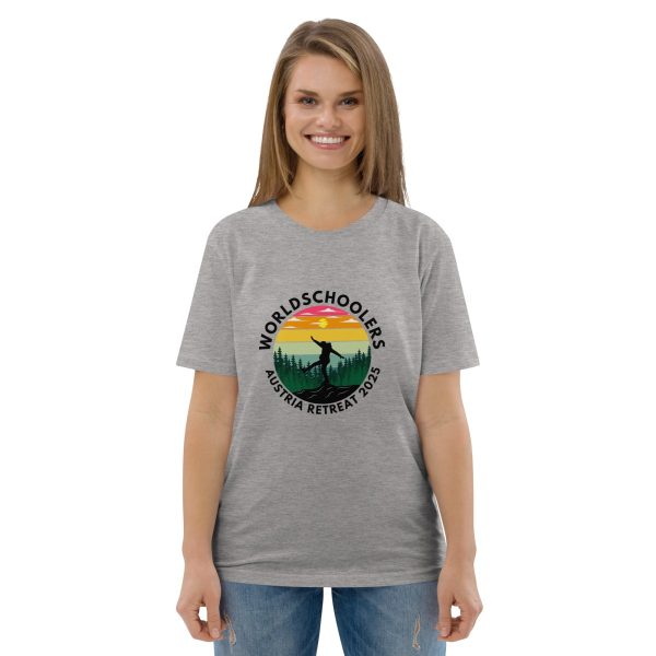 Austria 2025 | Official Kicking logo - Black Font | Unisex organic cotton t-shirt