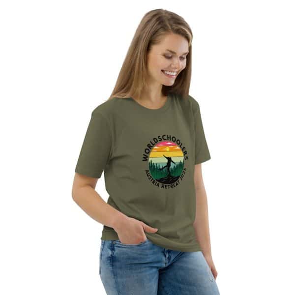 Austria 2025 | Official Kicking logo - Black Font | Unisex organic cotton t-shirt