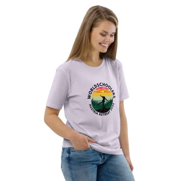 Austria 2025 | Official Kicking logo - Black Font | Unisex organic cotton t-shirt