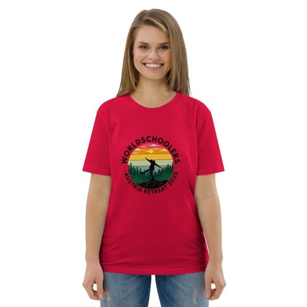 Austria 2025 | Official Kicking logo - Black Font | Unisex organic cotton t-shirt
