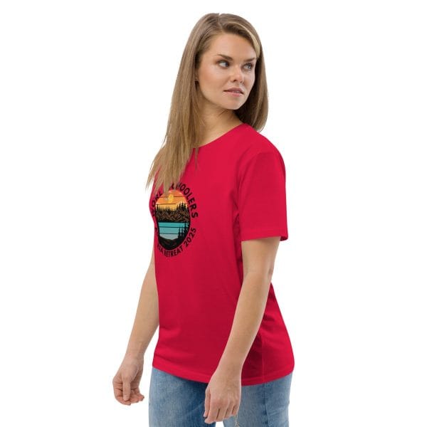 Austria 2025 | Landscape logo - Black Font | Unisex organic cotton t-shirt