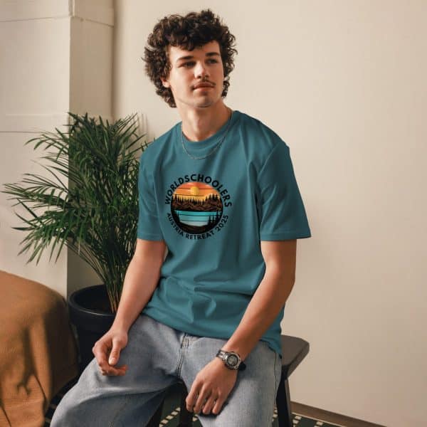 Austria 2025 | Landscape logo - Black Font | Unisex organic cotton t-shirt