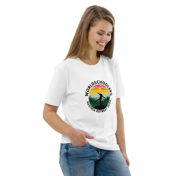 Austria 2025 | Official Kicking logo - Black Font | Unisex organic cotton t-shirt