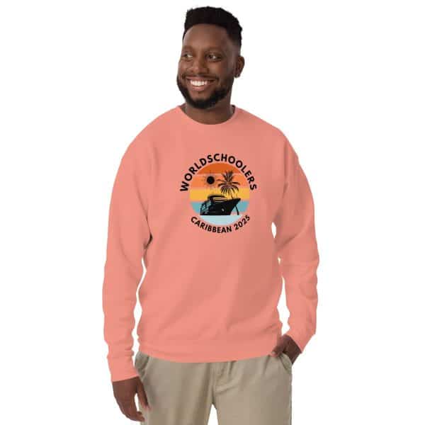 Caribbean 2025 | Black Font | Unisex Premium Sweatshirt