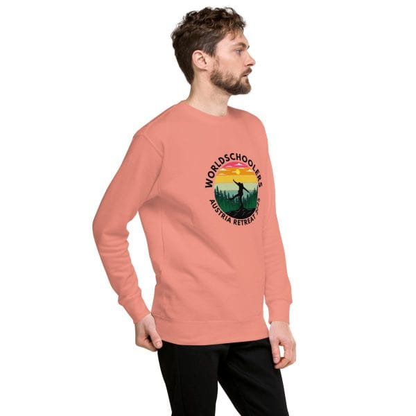 Austria 2025 | Official Kicking logo - Black Font |  Premium Sweatshirt