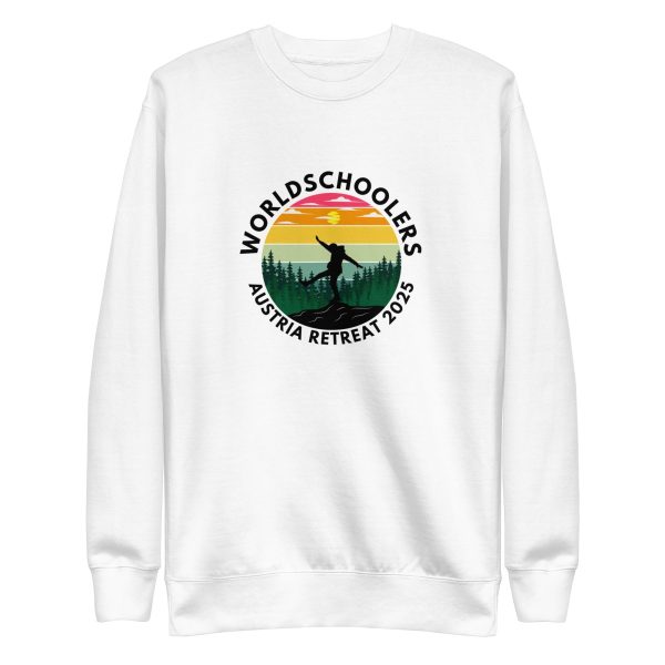 Austria 2025 | Official Kicking logo - Black Font |  Premium Sweatshirt