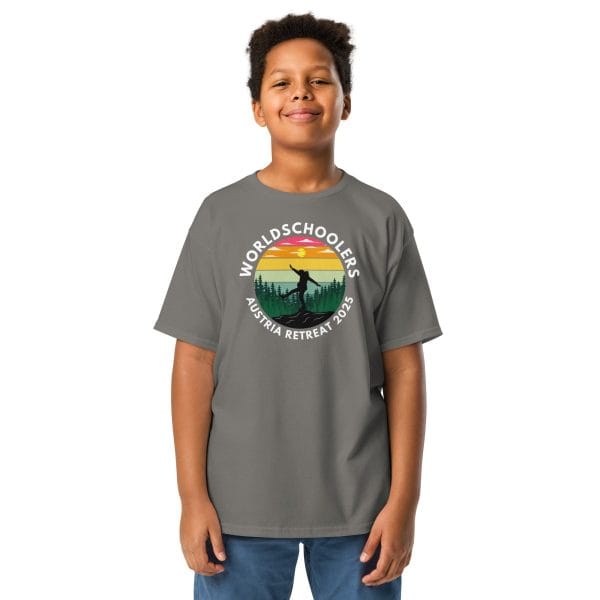 Austria 2025 |Official Kicking logo - White Font | Youth classic tee