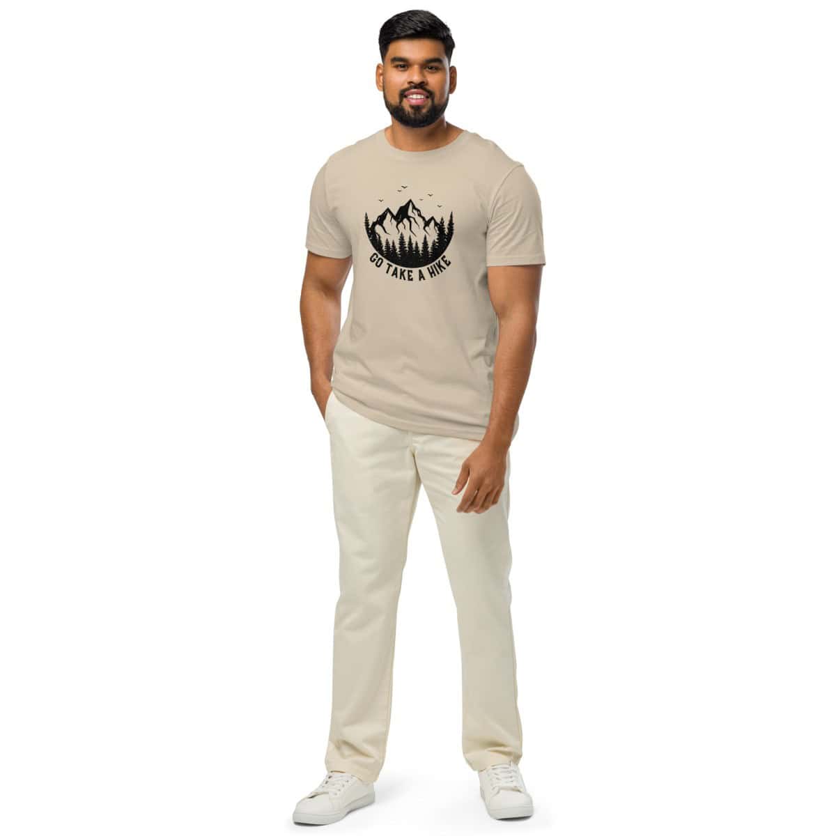 Go Take a Hike | Unisex organic mid-light t-shirt