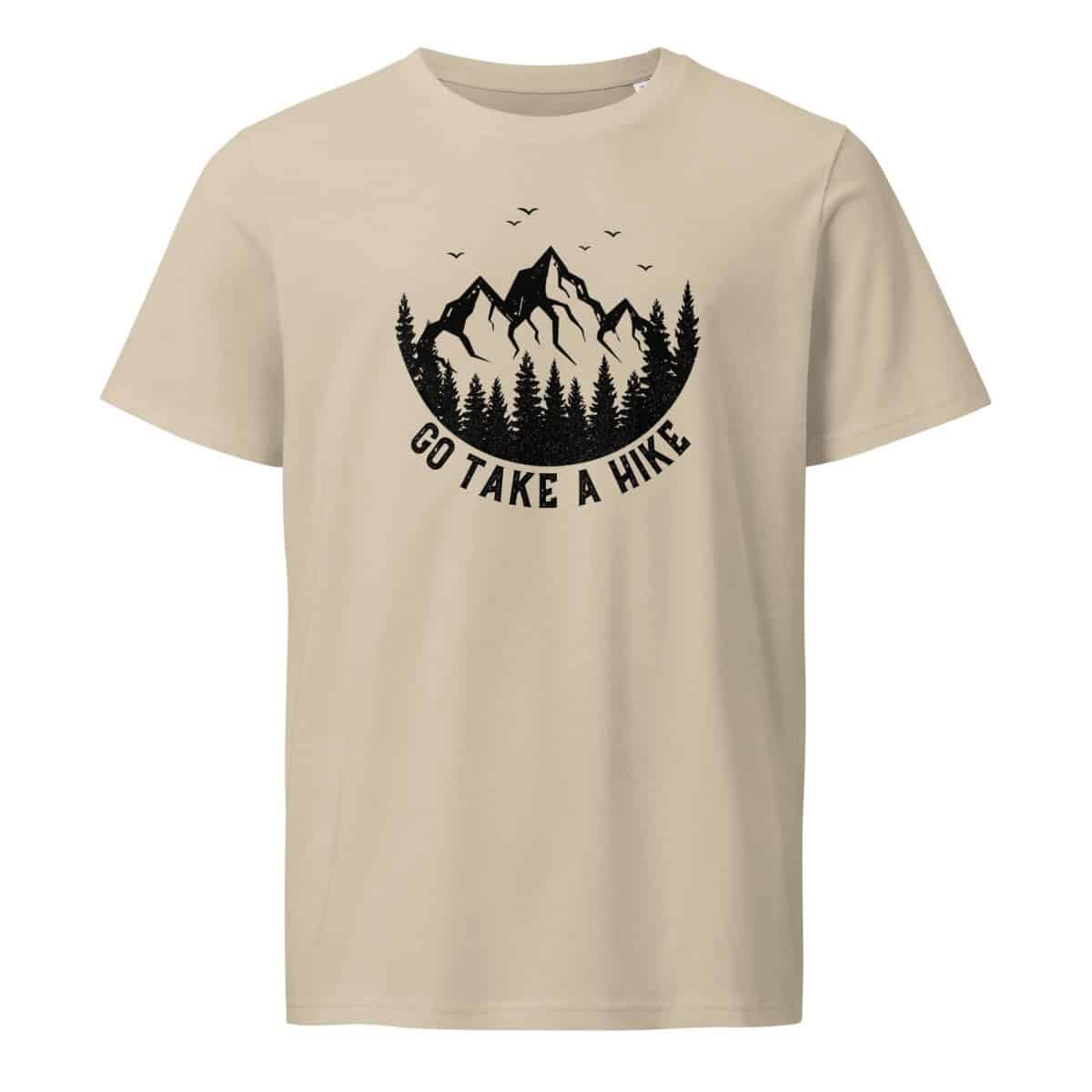 Go Take a Hike | Unisex organic mid-light t-shirt